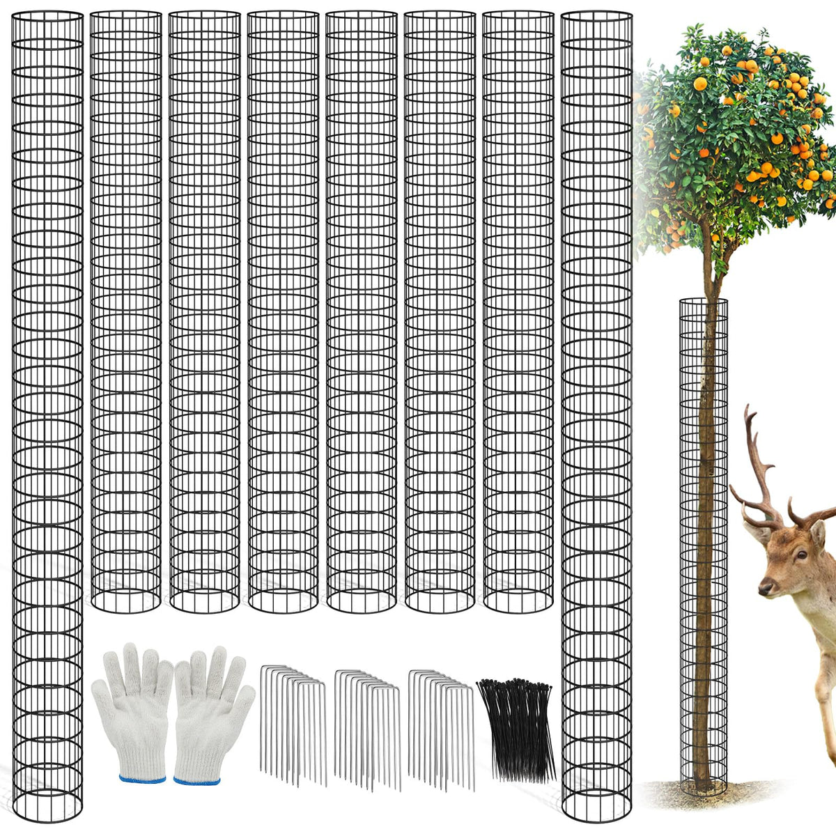 Budiwati front packaging showing 8-piece kit and included accessories for easy installation