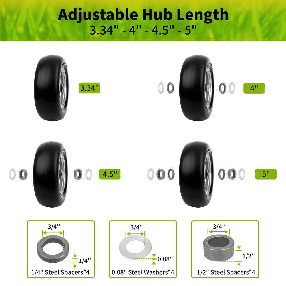 budrash adapter kit layout with spacers and washers, includes parts for versatile mounting