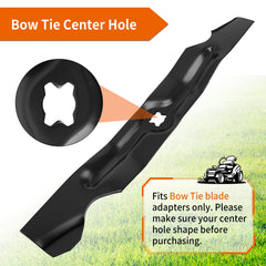 budrash center bow-tie hole detail fitting 11/16 inch bolt for secure mount