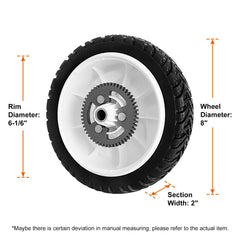 budrash close-up of metal 52-tooth drive gear highlighting durability and wear resistance