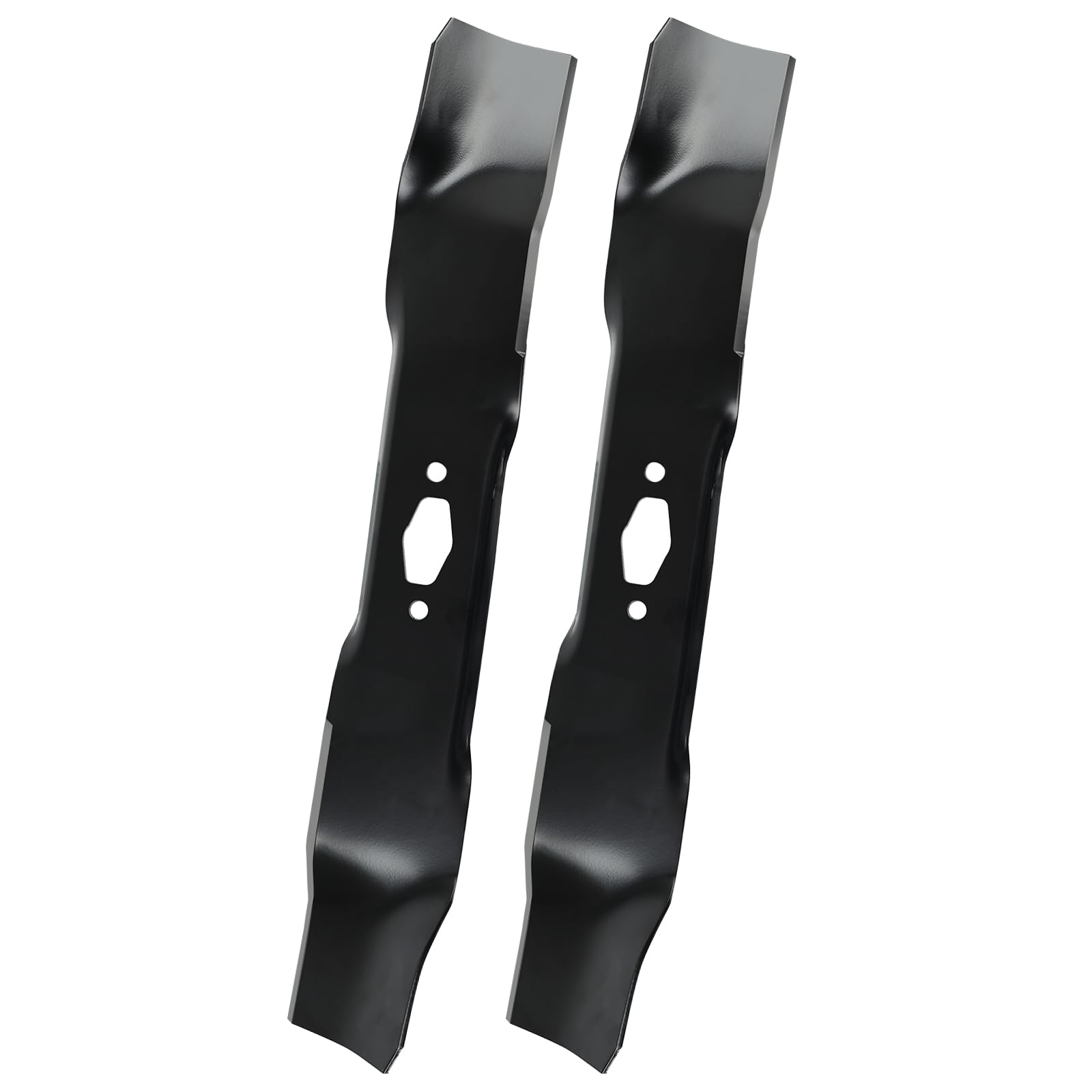budrash front view blade pair showing correct fit and clean cut performance