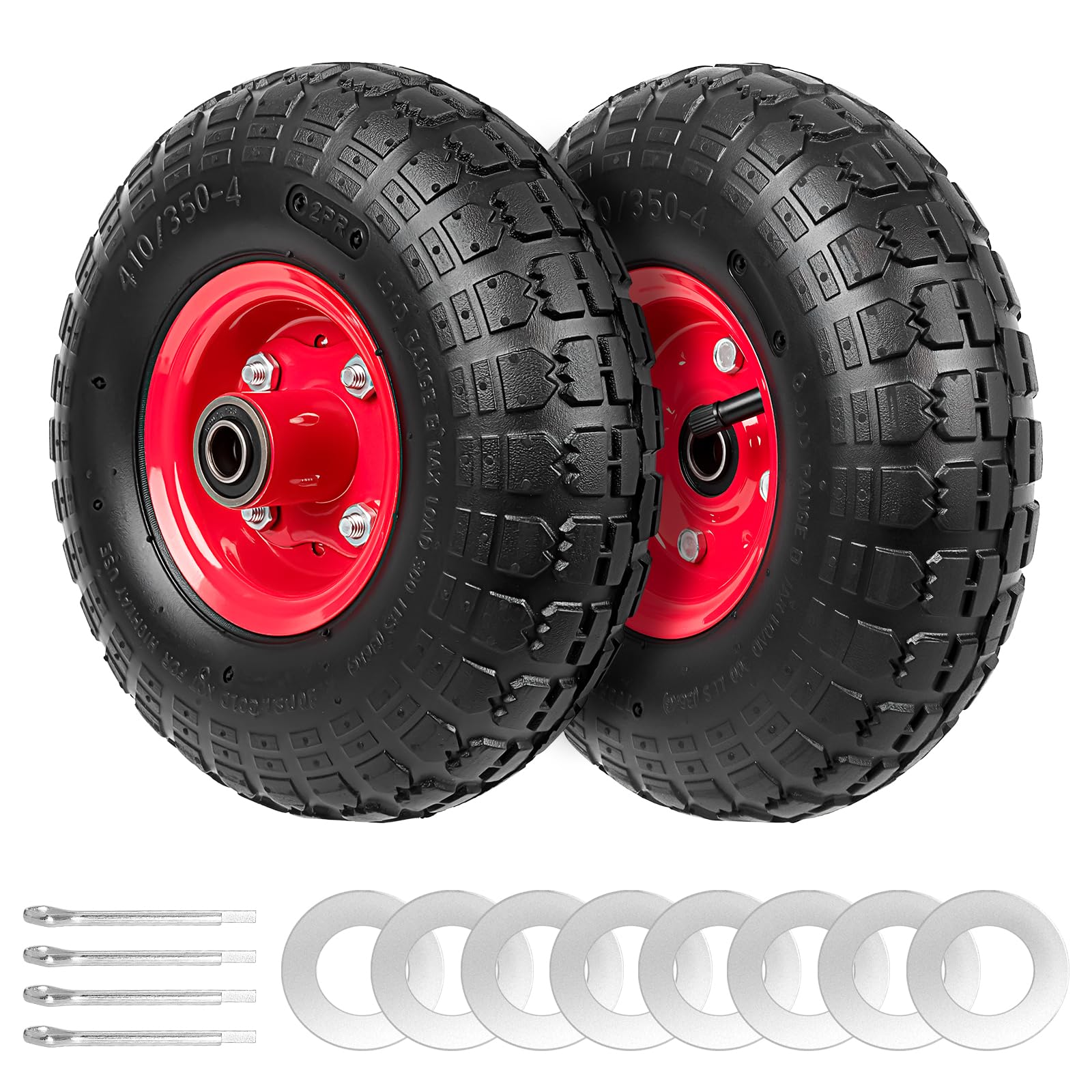 budrash front view wheel assembled showing ready-to-install durability