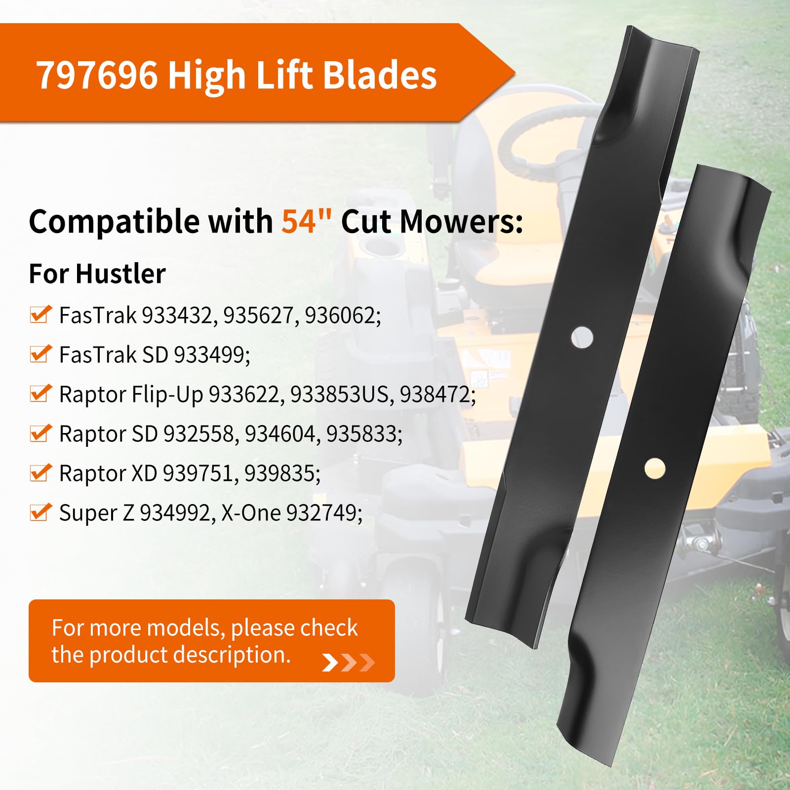 budrash label highlighting coated finish that resists rust and extends blade life