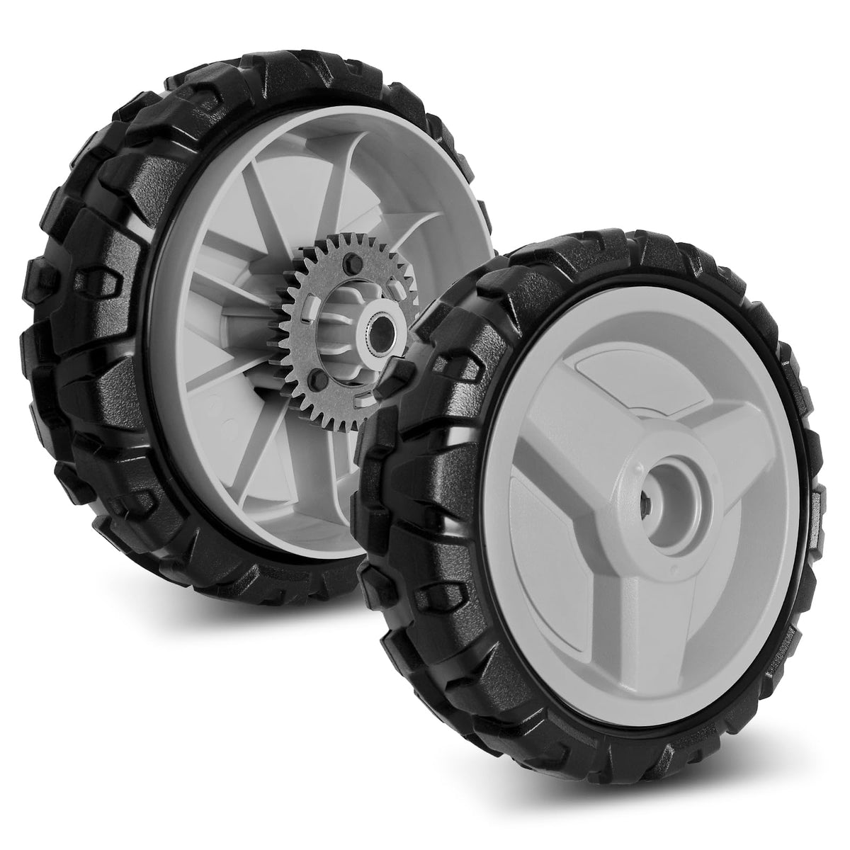 budrash rear drive wheels front pack showing 2-pack and compatibility benefits