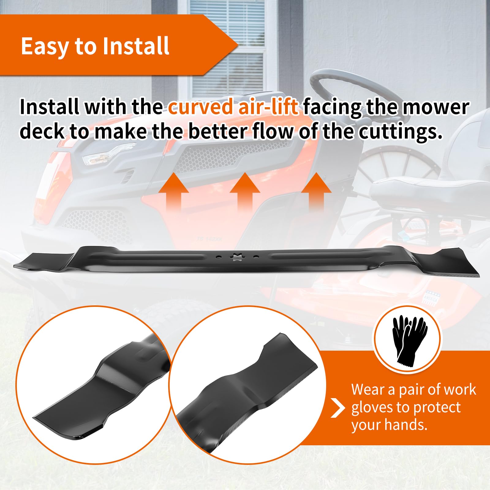 budrash blade profile showing thickness and durable steel construction