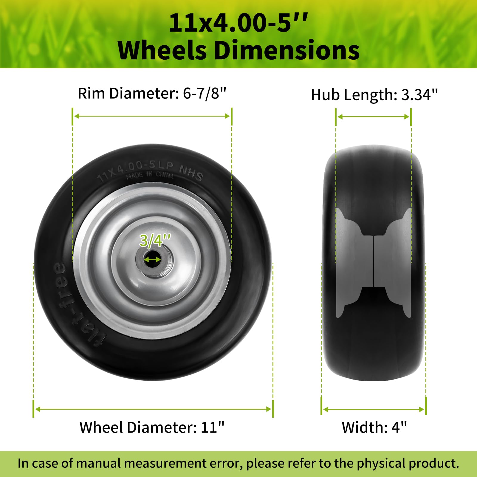 budrash side profile with smooth tread, turf-friendly grip and stable handling benefit
