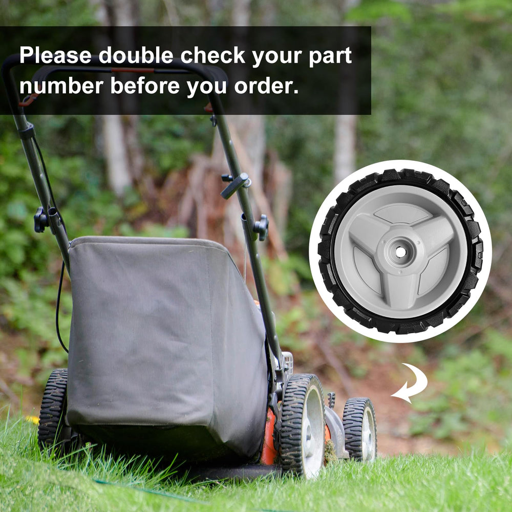 budrash three-spoke wheel label and 1/2-inch bore for correct fit