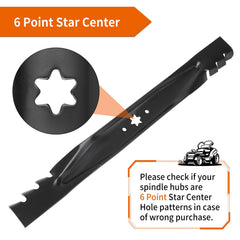 budrash XT1 6-point star center hole view ensuring correct hub fit and secure mount