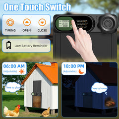 Budsom LCD control panel display showing easy programming and timer clarity