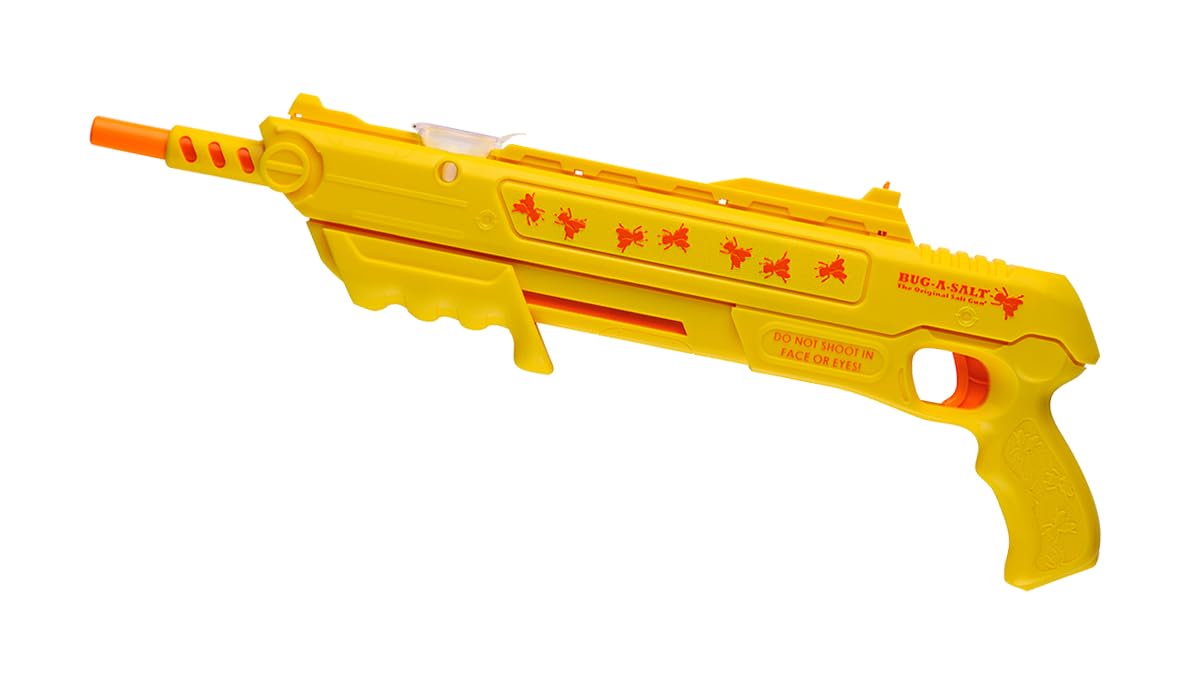 BUG-A-SALT front view showing compact blaster and ergonomic grip benefit