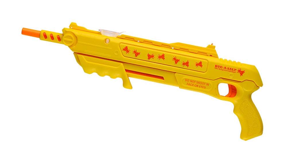 BUG-A-SALT front view showing compact blaster and ergonomic grip benefit