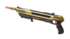 BUG-A-SALT front view showing gold finish and ergonomic grip for style and control