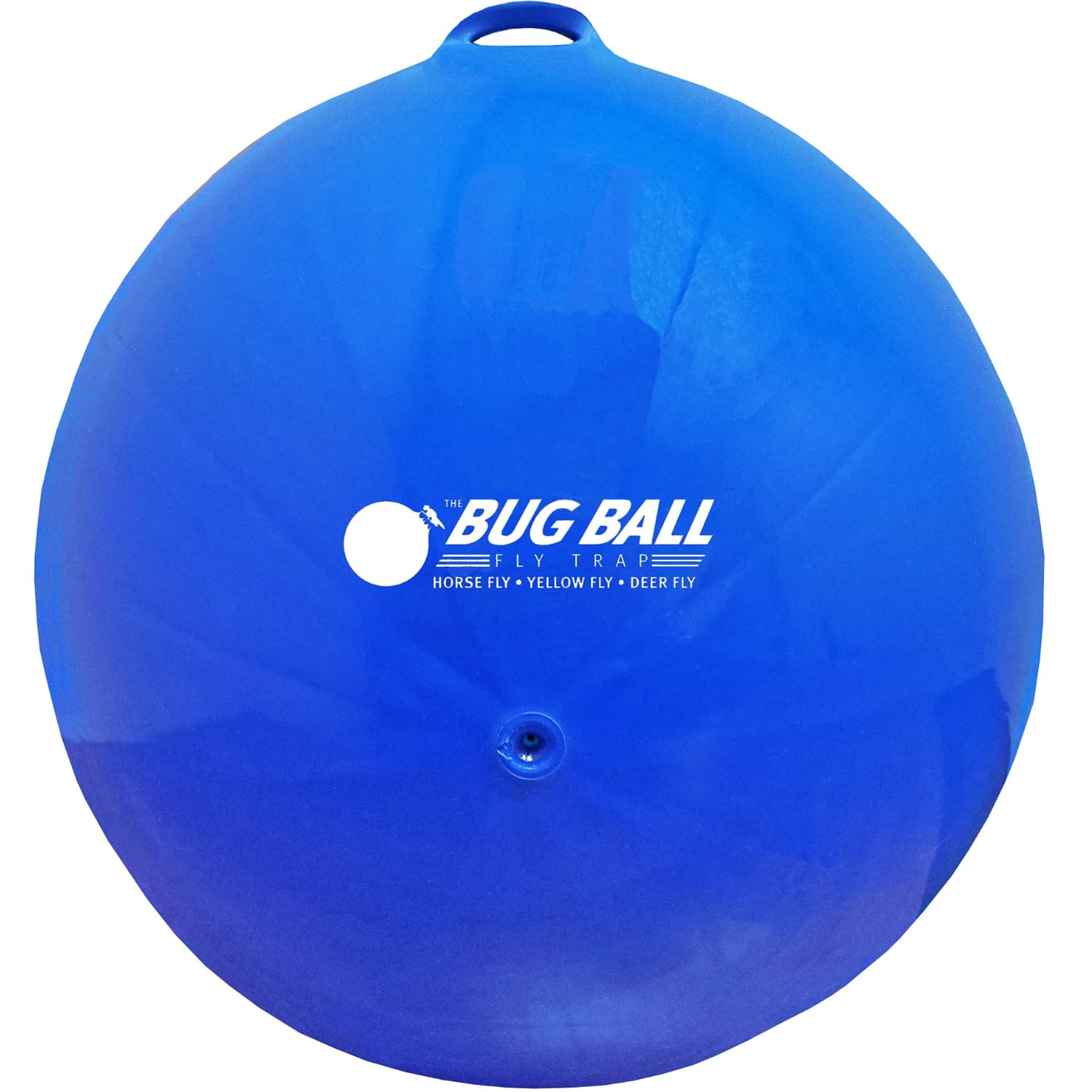 Bug Ball held in hand for size comparison, Brand demonstrates compact portable benefit
