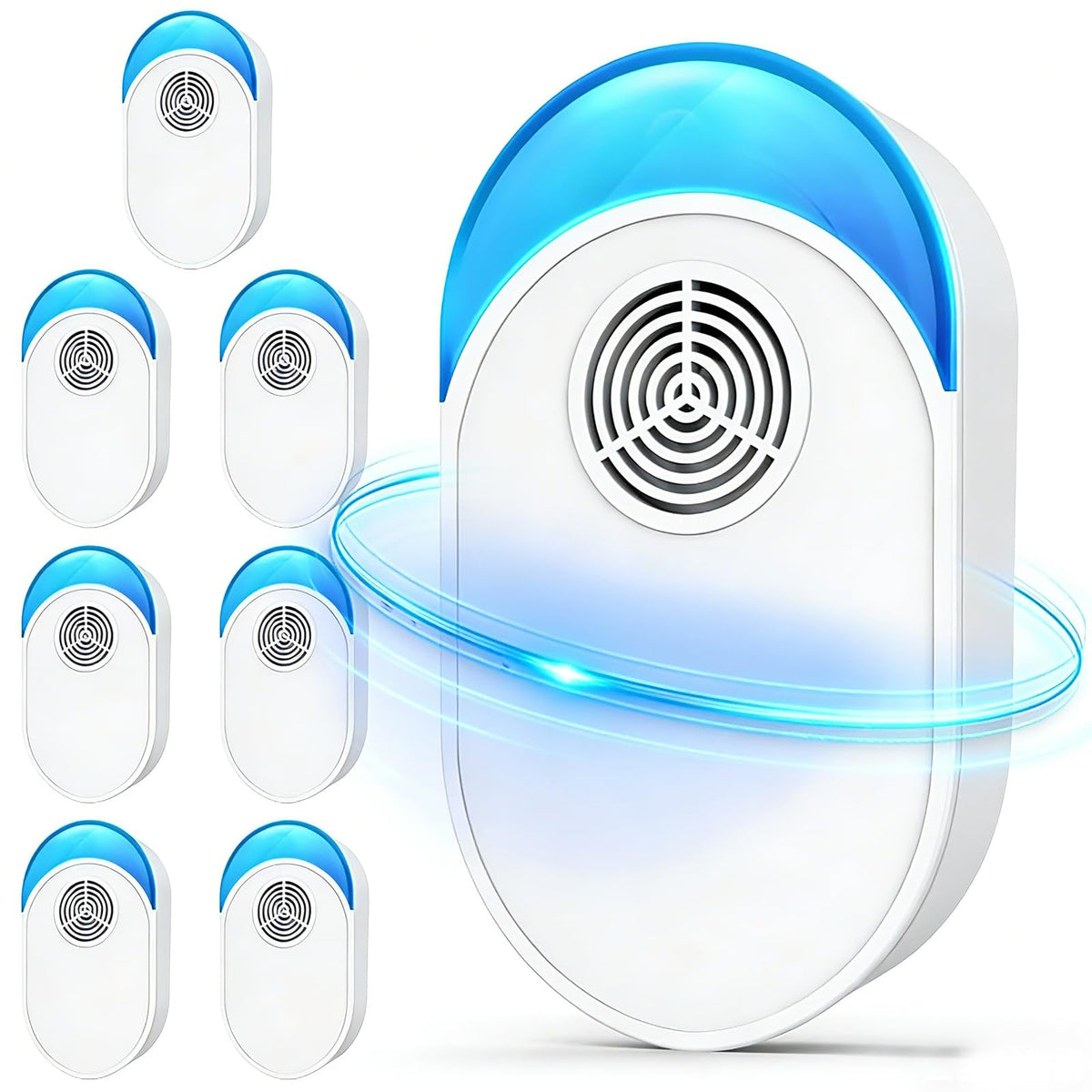 bugbeat front view plugged in showing compact design and easy outlet installation