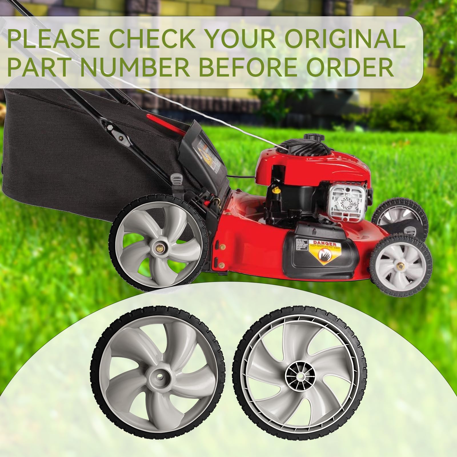 Bularie included spacers and metal washer for easy installation benefit