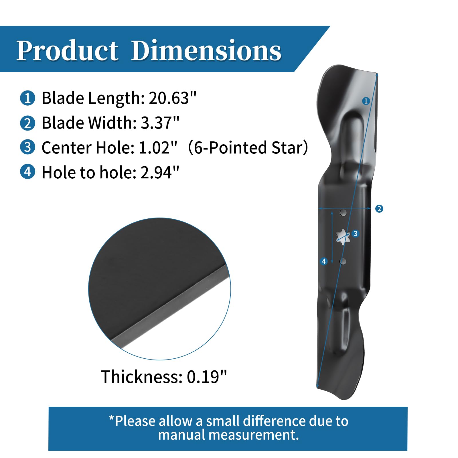 Bularie detailed star-shaped center hole image showing secure fit and wobble reduction