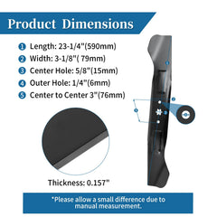 Bularie close-up of blade edge profile improving cut quality
