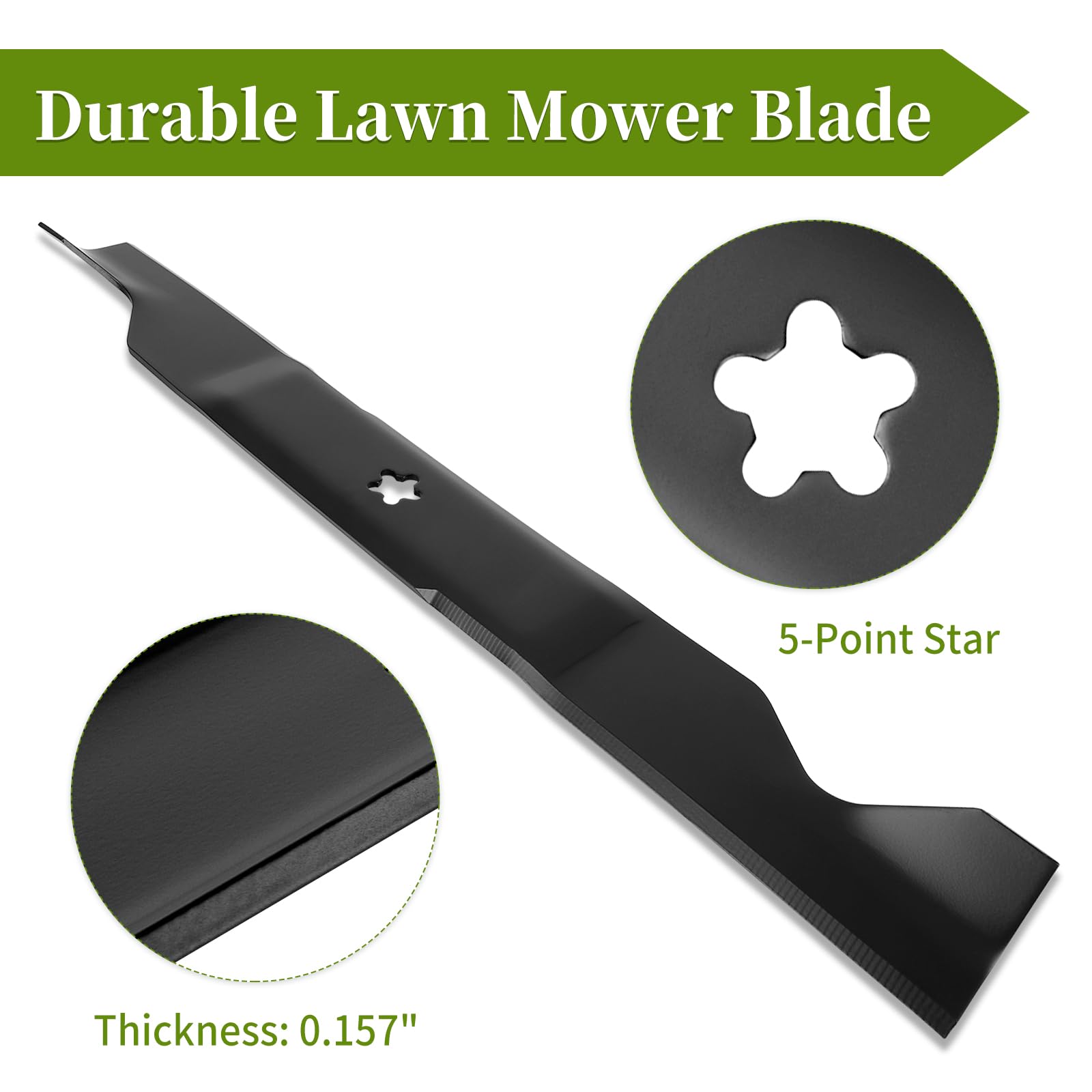 Bularie close-up of blade cutting edge showing protective coating and long-lasting sharpness benefit