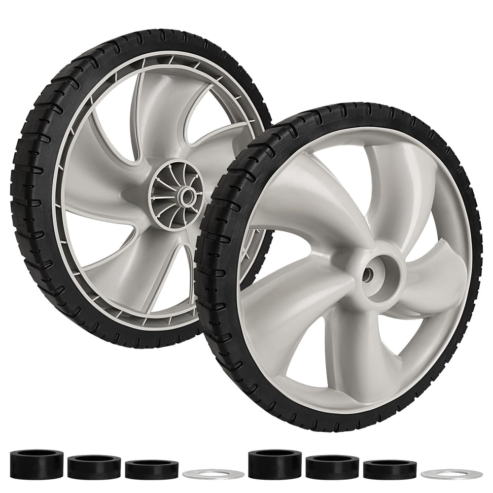 Bularie front view of replacement wheel showing fit and durability benefit
