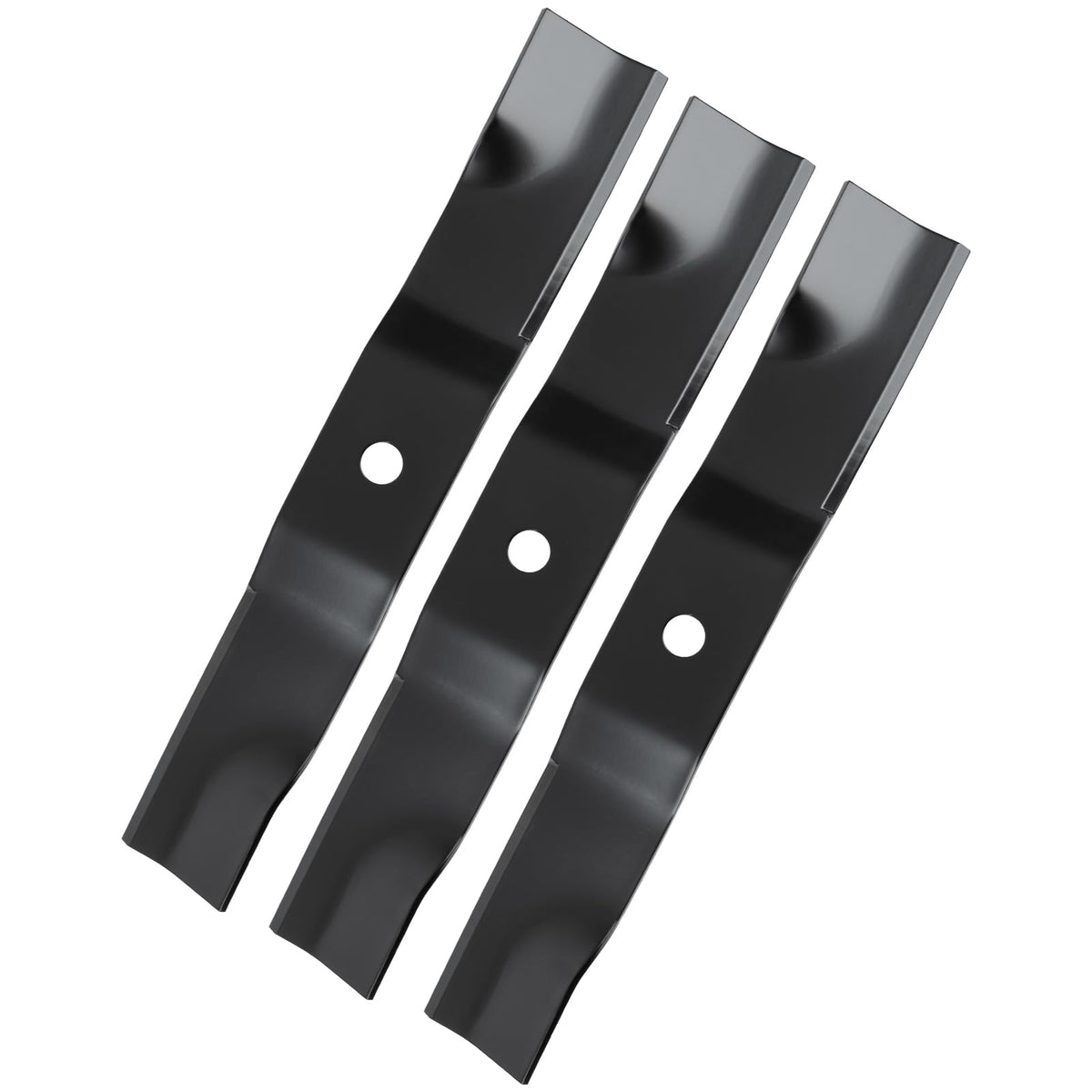 Bularie front view of three-blade pack showing full kit and labels, durable replacement