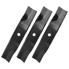 Bularie front view of 3-pack blades showing package and fit for easy replacement