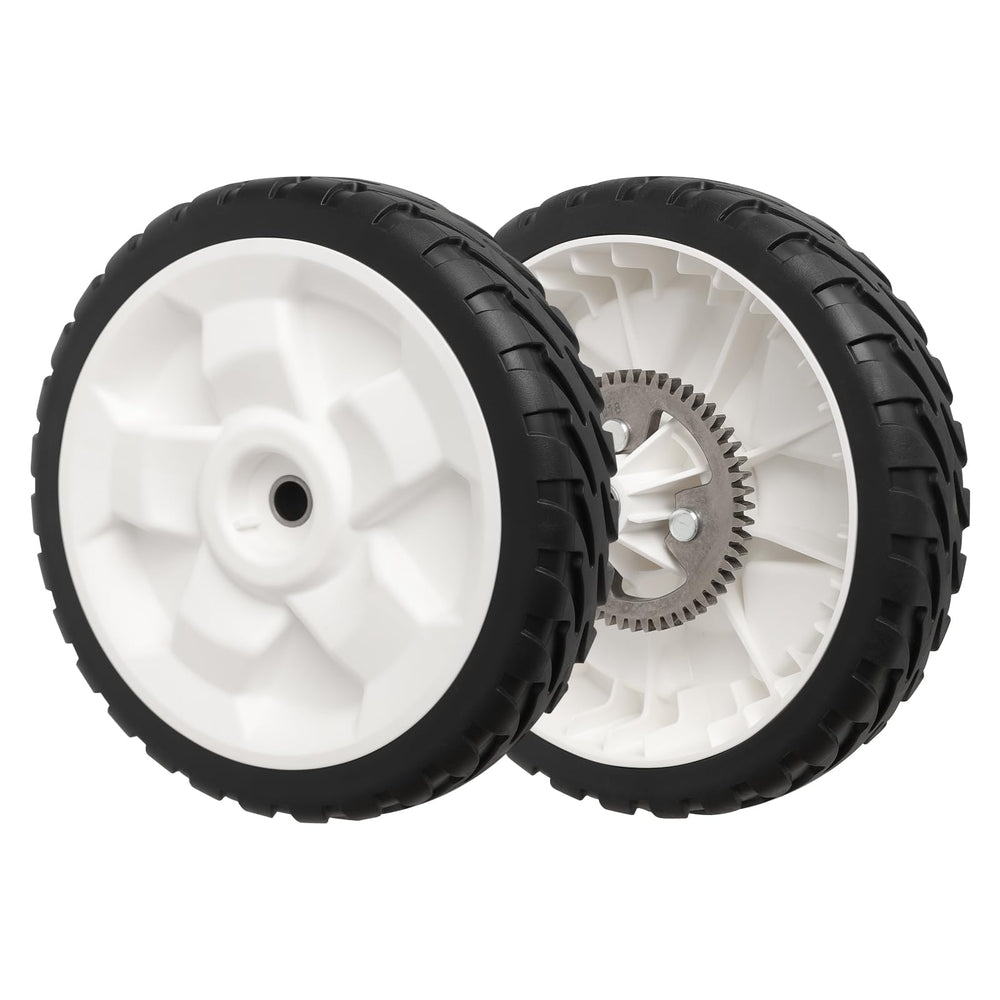 Bularie front view of wheel set showing full profile and quick identification benefit