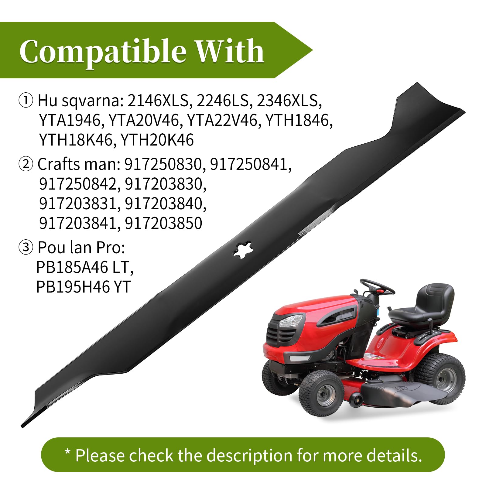 Bularie blade beside ruler showing length and thickness for exact fit verification benefit