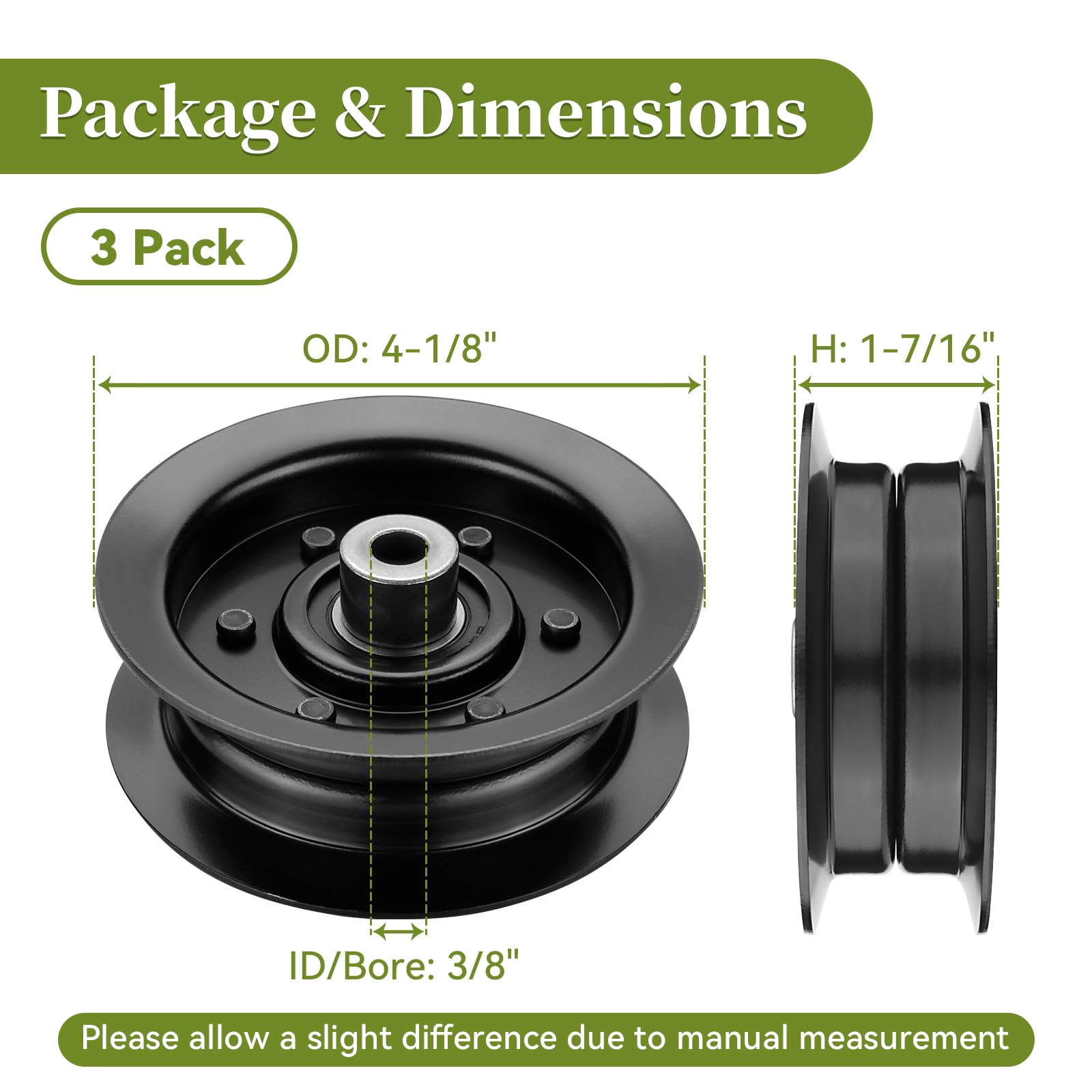 Bularie mounting hardware kit laid out, showing bolts washers and lock nuts for easy installation