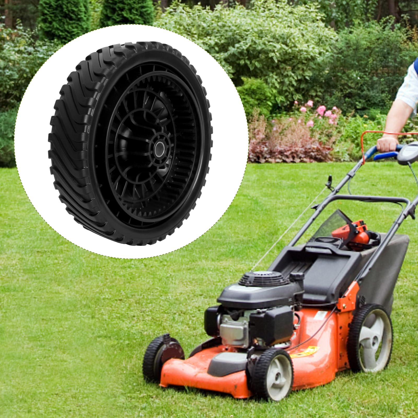 Bularie packaging with two wheels in box, convenient two-pack replacement