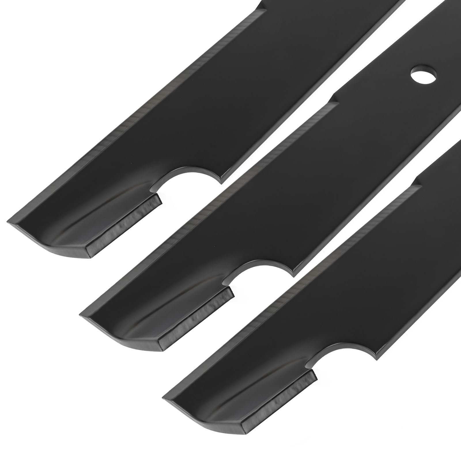 Bularie blade next to ruler showing exact 18-3/4 inch length for correct fit