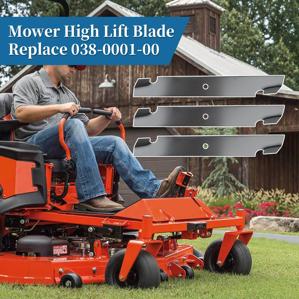 Bularie side profile showing high-lift curvature for stronger deck vacuum