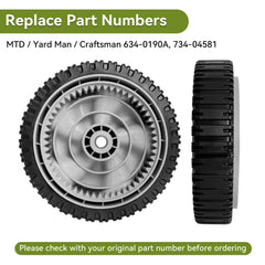 Bularie wheel close-up of internal gear ring for accurate drivetrain engagement