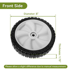 Bularie wheels two-pack boxed for convenient dual replacement and value