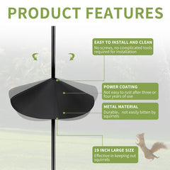 BULFULL installed on pole from distance showing broad coverage and protection