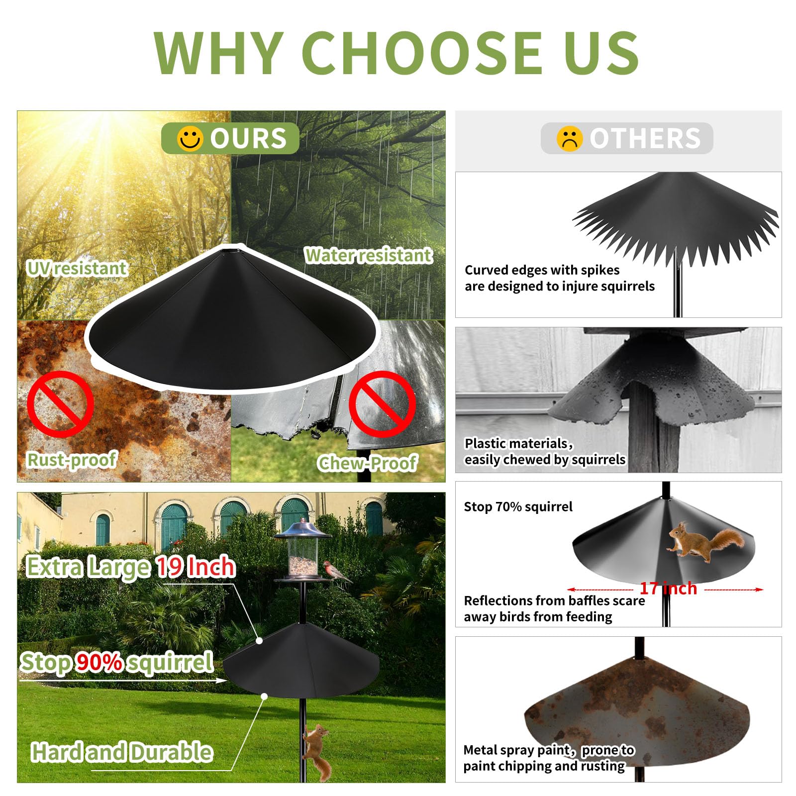BULFULL matte-black finish detail showing weather-resistant surface and easy cleaning