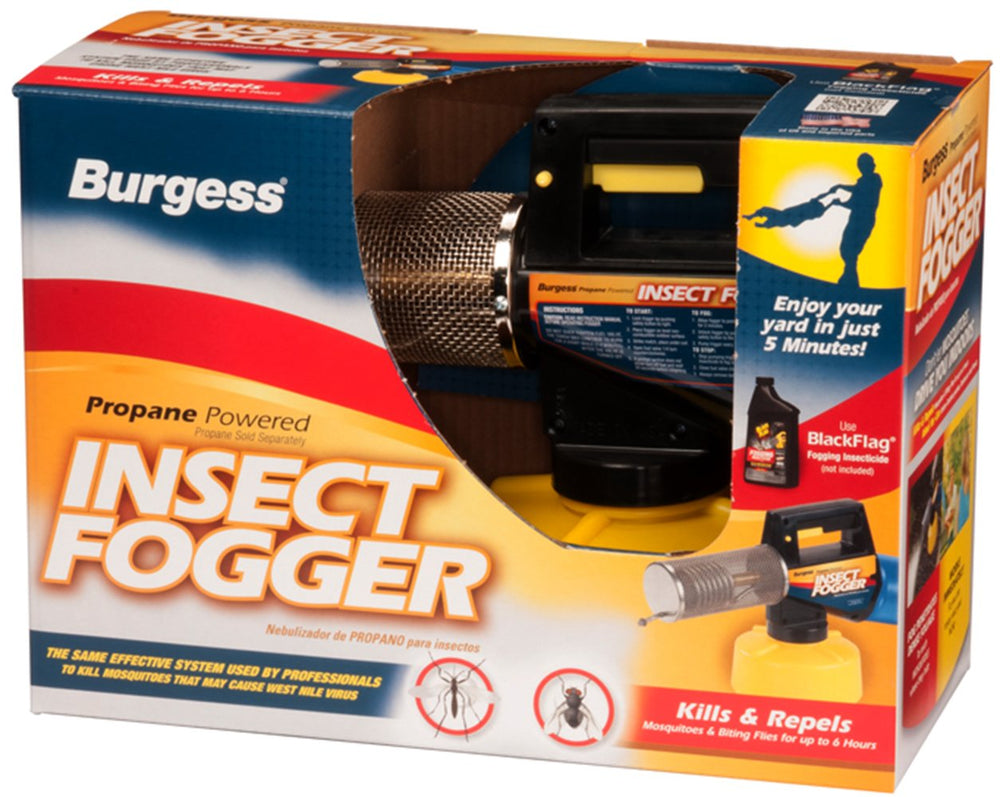 Burgess 1443 40 oz reservoir close-up highlighting large capacity and less refills