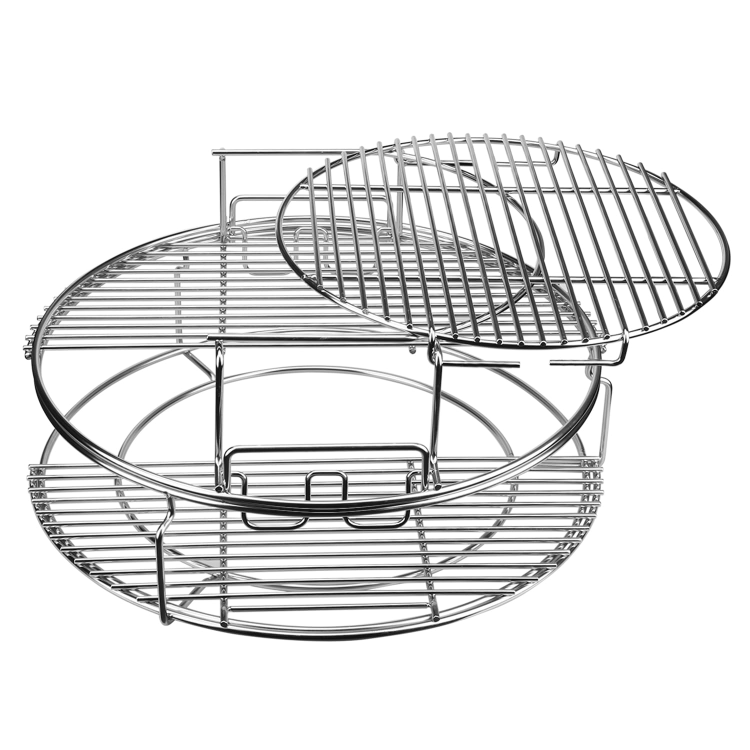 Burly Grill front view of full 5-piece kit showing components and fit benefits