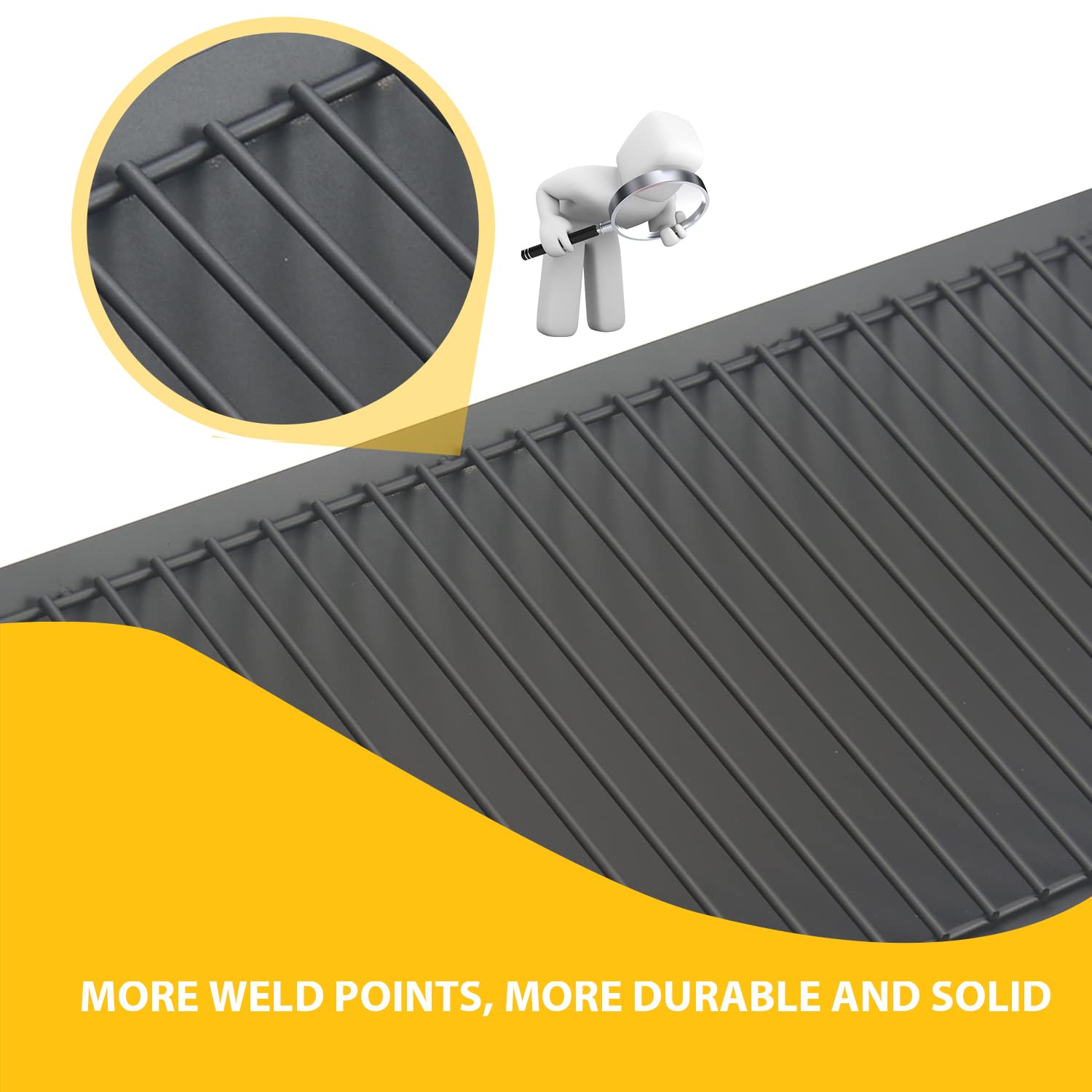 Burly Grill installed ash pan inside Chargriller demonstrating straightforward replacement