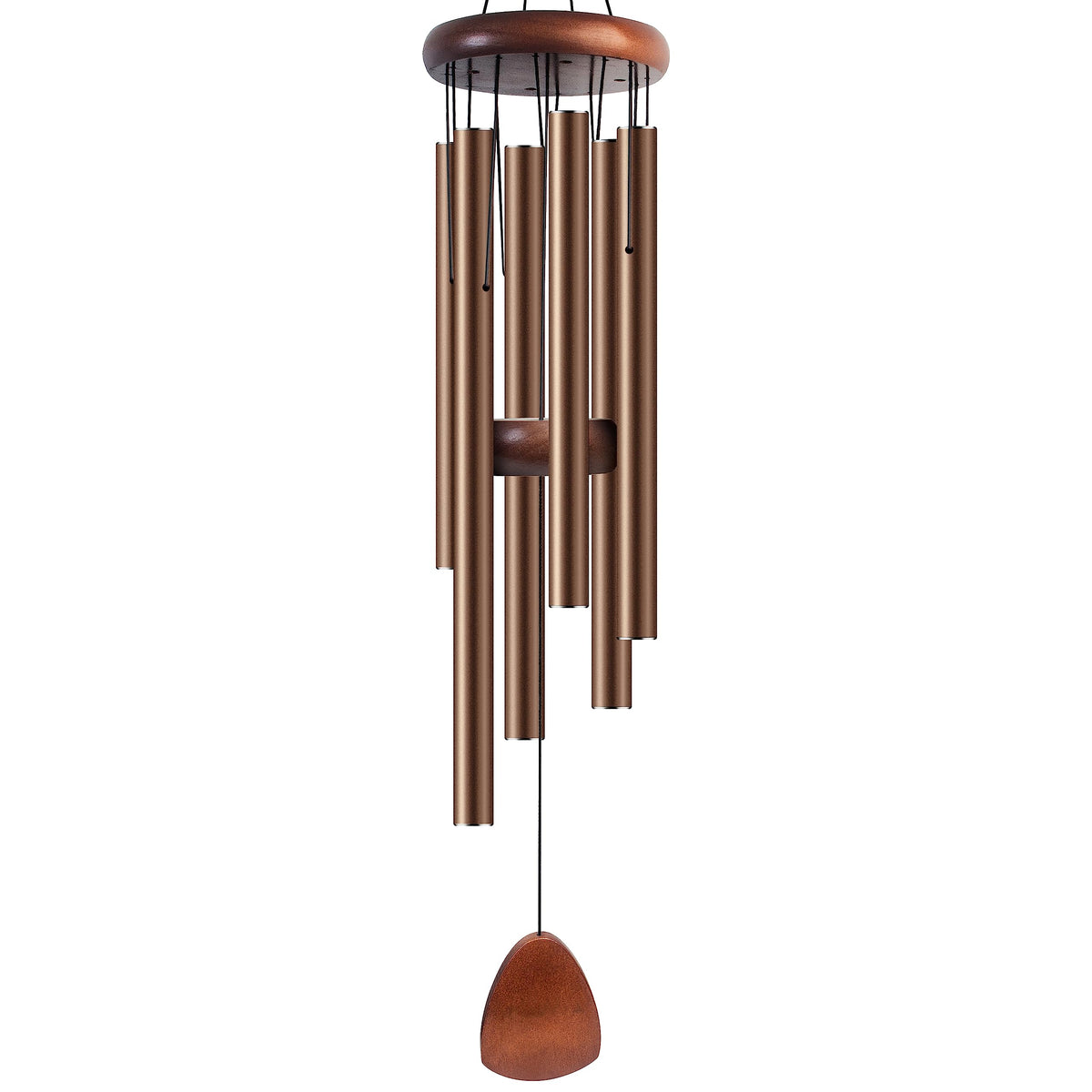 Bursvik front view coffee wind chime showing elegant design and peaceful sound