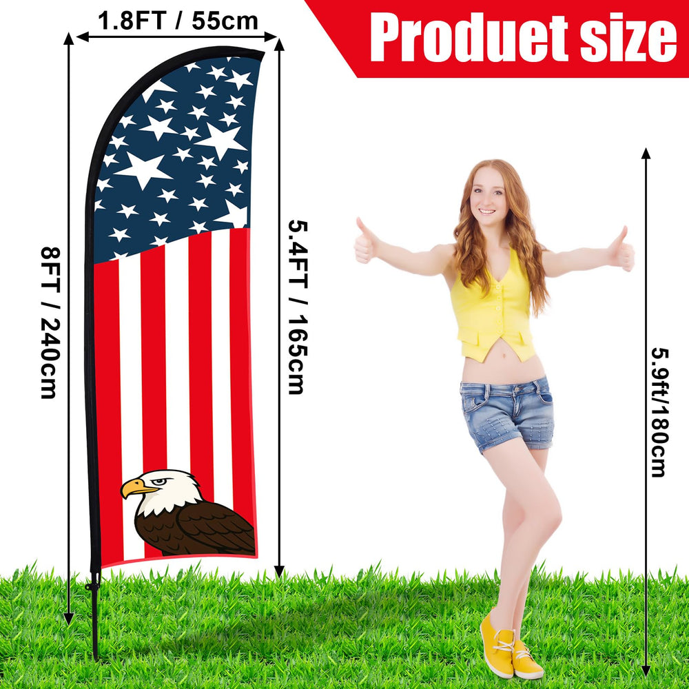 Buryeah close-up of polyester flag fabric texture showing crisp print and durable stitching