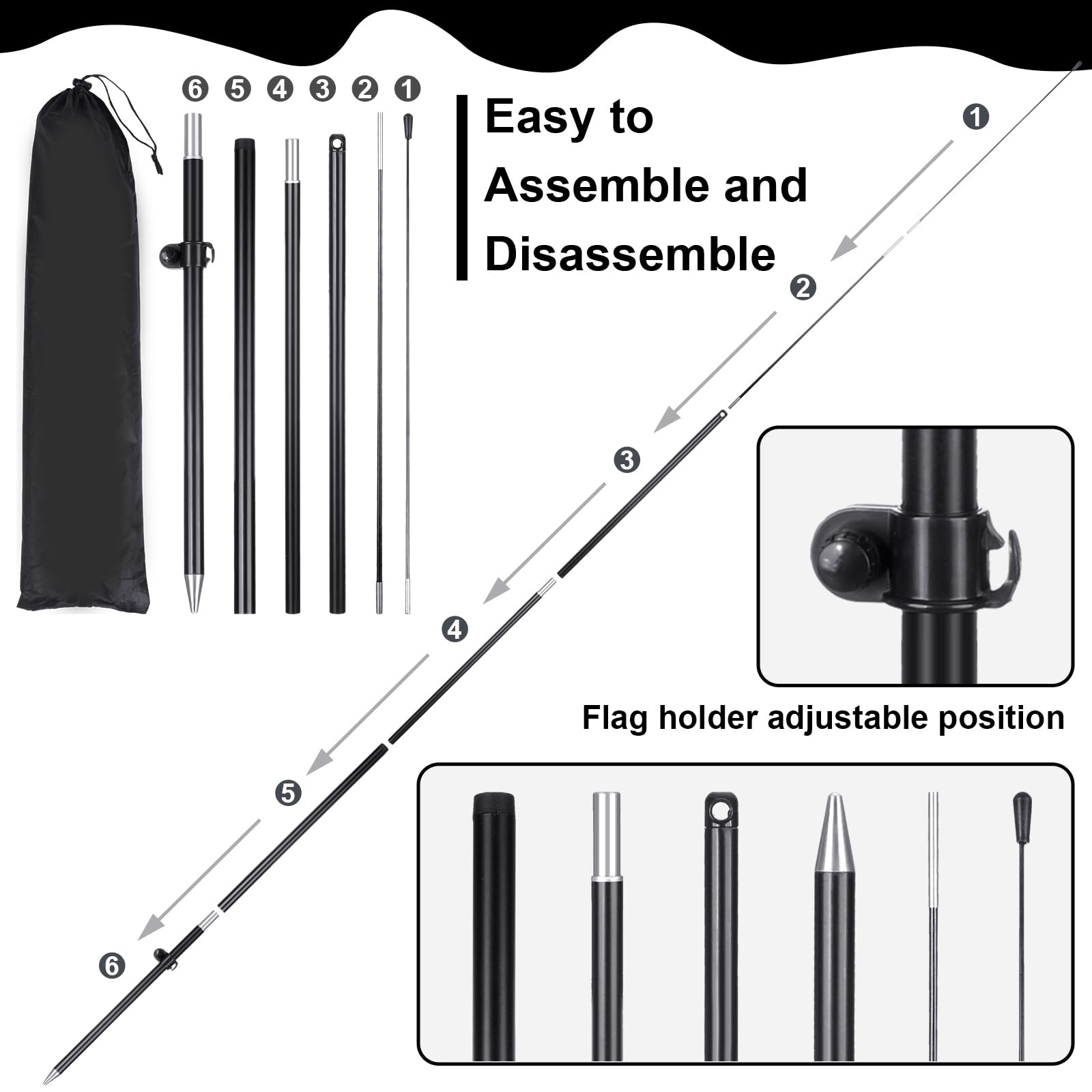 Buryeah metal H-stake pushed into grass showing quick, rust-resistant stake installation