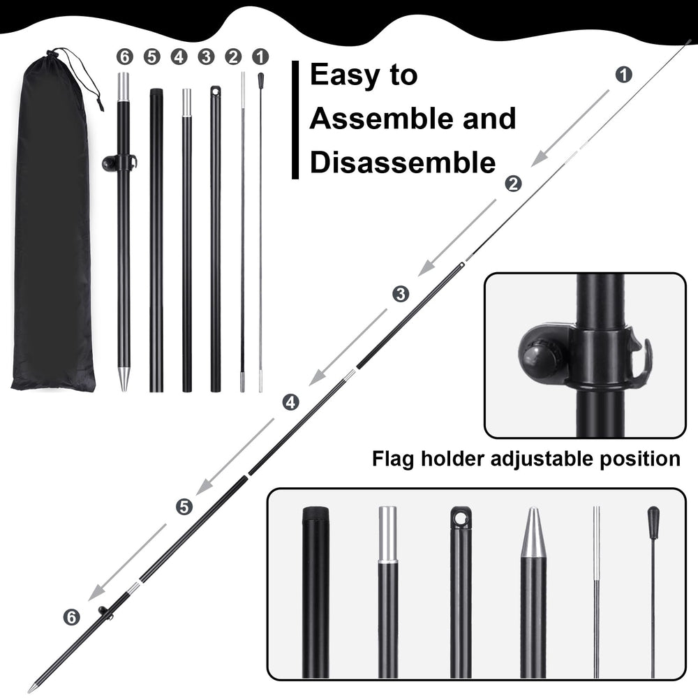 Buryeah metal H-stake pushed into grass showing quick, rust-resistant stake installation