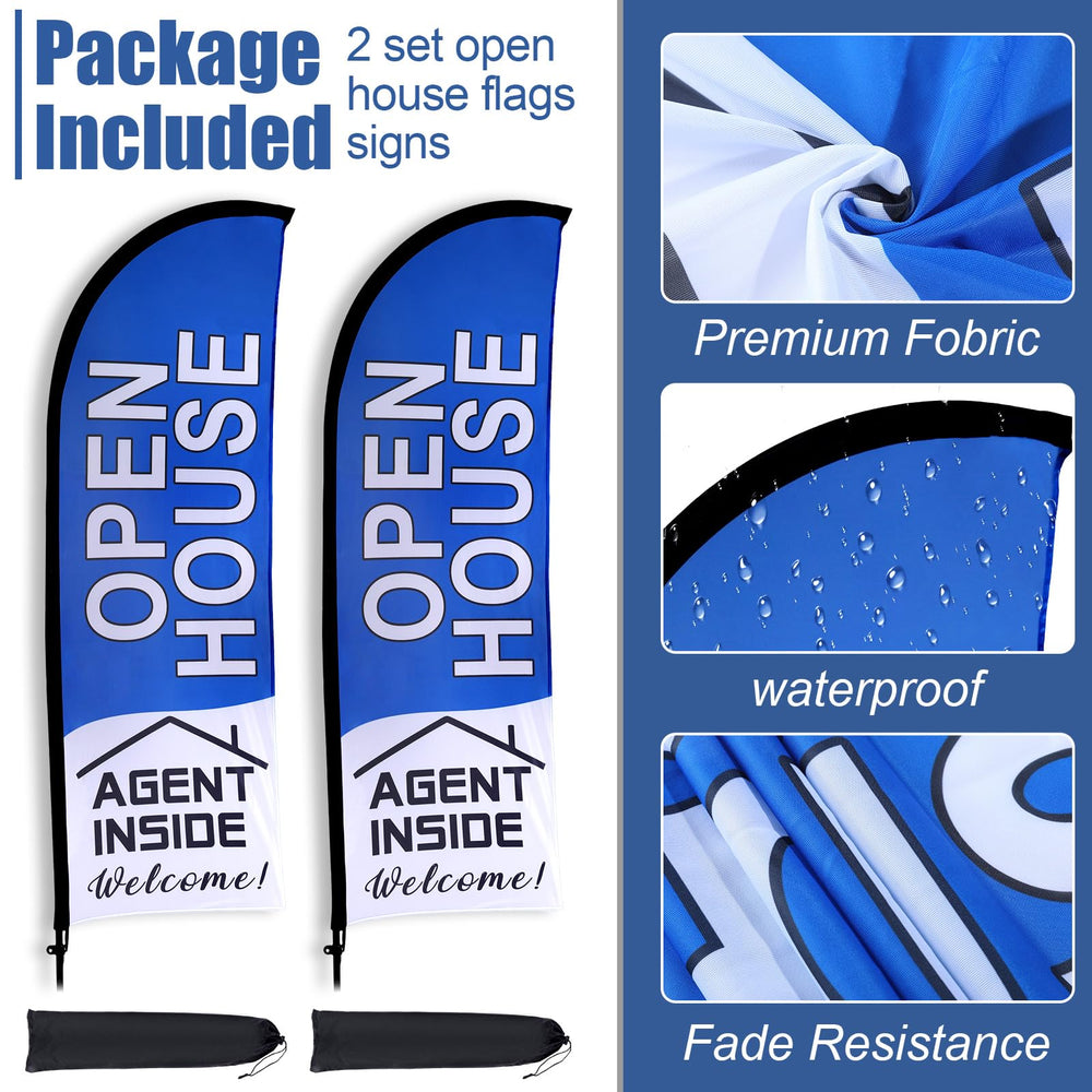 Buryeah packed carry bag holding banners and poles for easy transport