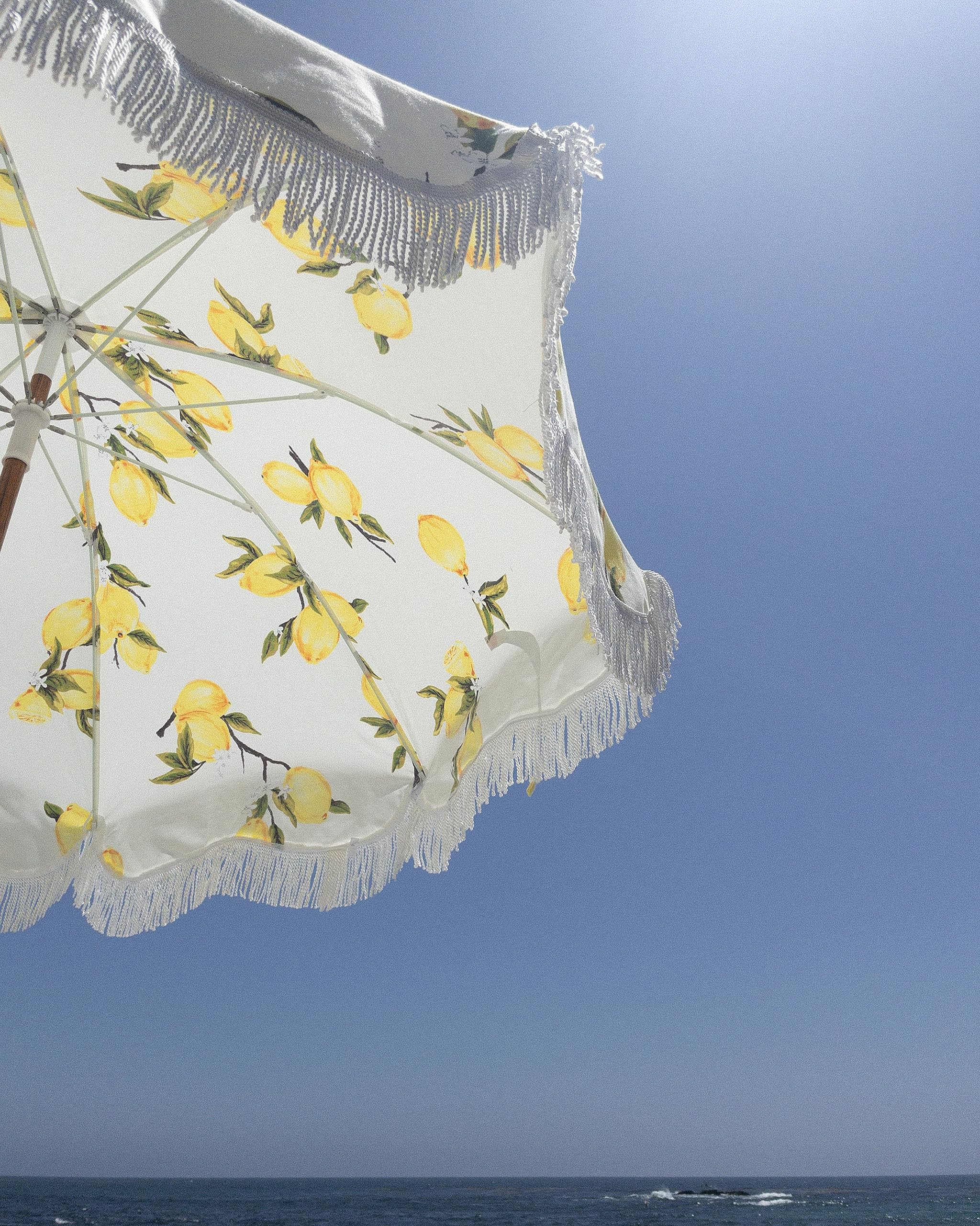 Business & Pleasure Co. white fringe close-up highlighting decorative fringe and vintage style benefit