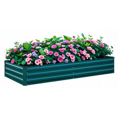 BUTUNITA front assembled raised garden bed showing sturdy planting area and easy access