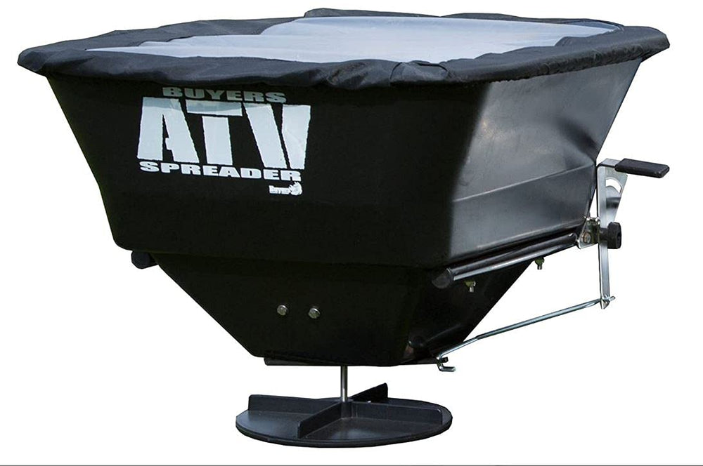 Buyers Products ATVS100 mounted on ATV demonstrating secure rear rack installation