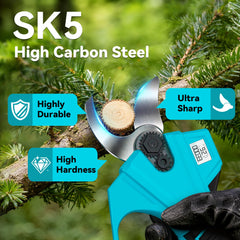 BuyJoy close-up of SK5 blade edge showing sharpness and clean-cut benefit