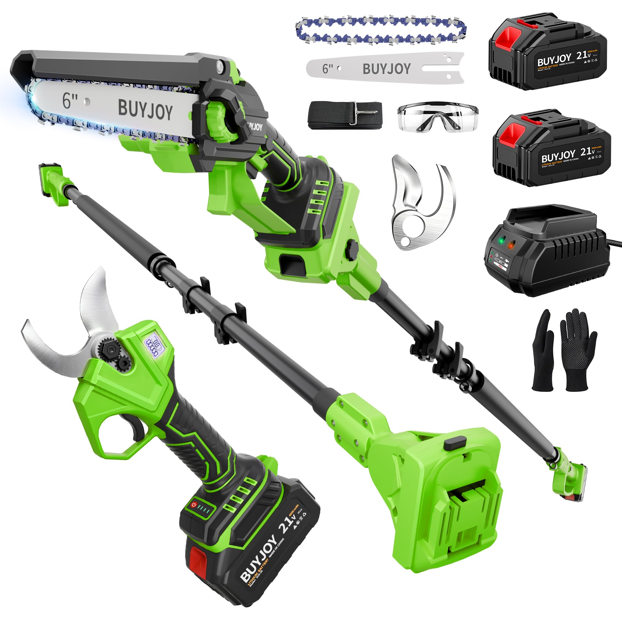 BuyJoy full kit front view showing tools and accessories for fast trimming