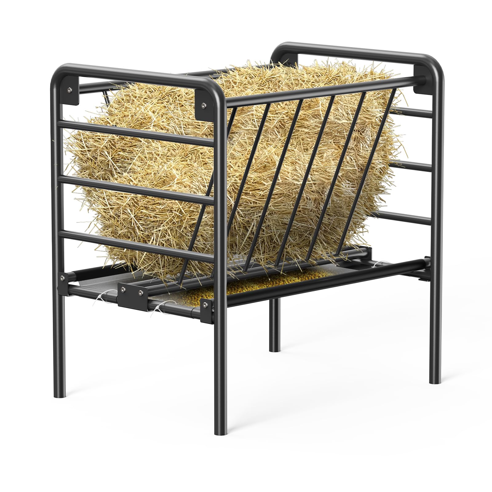 BUYYAH feeder placed in a paddock showing practical farm use