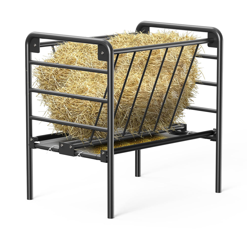 BUYYAH feeder placed in a paddock showing practical farm use